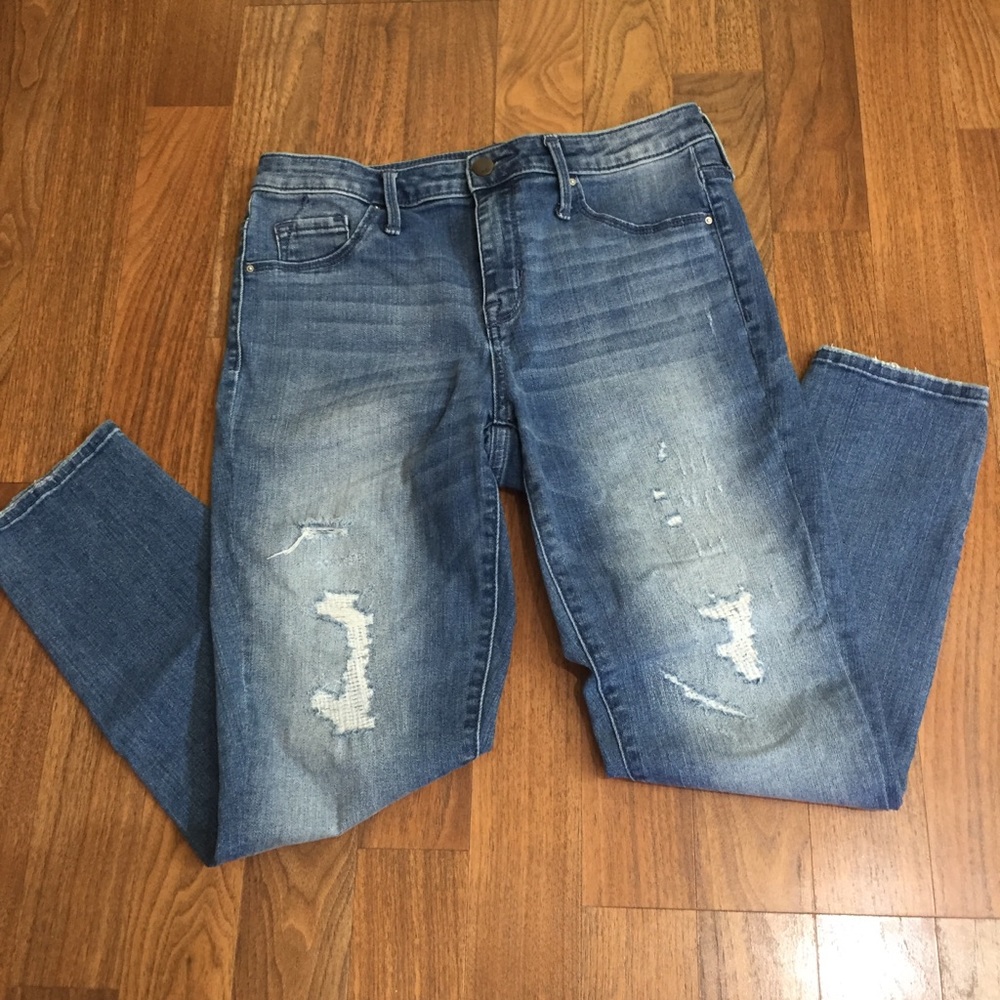 Mossimo High Rise Jegging Crop 6/28R